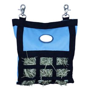 Bolsa de heno de alimentación de caballos de nylon para un almacenamiento y transporte convenientes de heno de caballos - Product Image 1