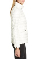 Veste bomber pour femme avec logo personnalisé, service OEM, imperméable, respirante, écologique, manteau d'hiver avec impression en relief, à capuche