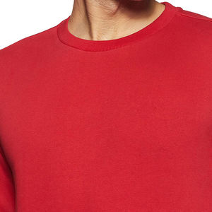 Sudadera con capucha personalizada para hombre, de alta calidad, 100% algodón, con cuello redondo, jersey liso de gran tamaño - Product Image 3