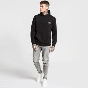 Sudadera con capucha personalizada para hombre, Jersey grueso liso a la moda - Product Image 2