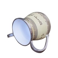 Tasse de lavage des mains Style judaque, nouvel accessoire à deux poignées, pour le lavage des mains, Style vintage, pour les repas, tasse de lavage des mains des moines