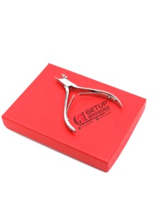 กรรไกรตัดเล็บหนังสำหรับมืออาชีพทำจากสแตนเลสสตีลดีไซน์ใหม่พร้อมโลโก้ตามสั่งของคุณ - Product Image 5