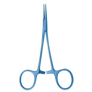 Pinzas para Mosquitos de 4.5 Pulgadas, Titanio Azul, Curvas, para Rinoplastia, Instrumentos de Cirugía Plástica ORL, Herramientas de Calidad Especial y Aprobada - Product Image 2