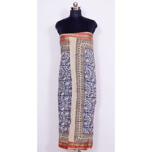 Handmade Digital Print Floral Non-Woven Lightweight Breathable Skin-Friendly Women's <b>Indian</b> Ethnic Shawl Daily Outdoor Wear All - Product Image 5
