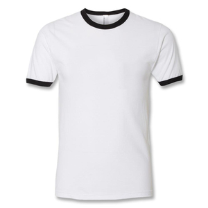 เสื้อยืดคอกลมแขนสั้นผ้าฝ้าย 100% พิมพ์ลายตามสั่ง ออกแบบโลโก้ OEM สำหรับผู้ชาย - Product Image 5