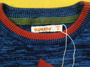 เสื้อผ้าขายดี เสื้อสเวตเตอร์แขนยาว คอกลม แบรนด์แท้ สำหรับเด็กผู้หญิง สินค้าสต็อกจากบังกลาเทศ - Product Image 4