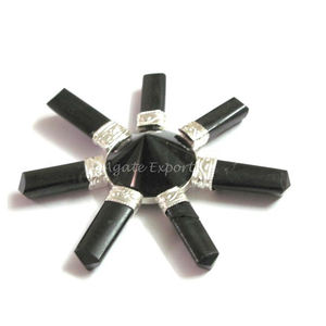 Générateur d'énergie de chakra d'onyx jaune sculpté outil de quartz et d'agate métaphysique pour l'amour du Feng Shui un puissant cristal New Age - Product Image 3