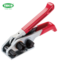 Outils à main industriels YBICO YP370/YP380, tendeur de sangles en aluminium et plastique, outil manuel pour sangles en plastique, ensemble d'outils, ISO 9001