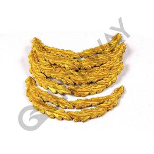 Vente en gros 2024 nouveau design personnalisé lingot d'or bouchon de fil d'officiers faits à la main chapeaux vente en vrac quantité - Product Image 3