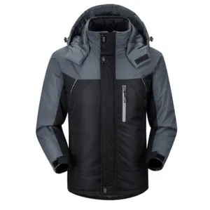 Men's Parka Jacket Winter Warm Ski Jacket Snow Hiking Thick Hooded Waterproof Coat Outwear - Wholesale Price