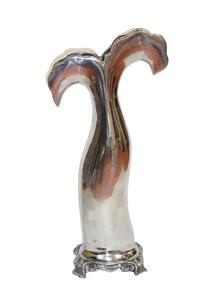 Vase à fleurs en métal luxe moderne fantaisie style unique pas cher vente en gros directe d'usine nouveau look vases à fleurs pour plantes - Product Image 3