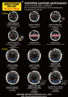 Spidometer Digital Elektrik dengan Motor Stepper 85mm dan Odometer untuk Mobil, Otomotif, dan Truk