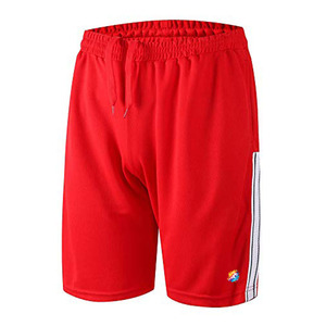 Pantalones Cortos de Baloncesto Transpirables de Color Rojo Liso para Hombre 2026 - Product Image 1