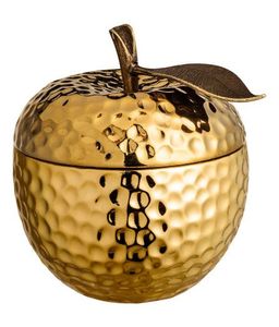 Wholesale Luxury Customized Metal Pineapple New Design Texture Candle Vessels <b>Jar</b> for Home Decor - Product Image 2