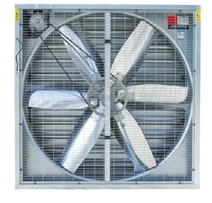 Poultry Greenhouse Exhaust Box Fan With Cooling System Ventilation Exhaust Fan