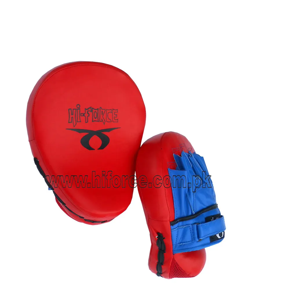 Боксерские перчатки с изогнутым фокусом кожаные Коврики для тренировок MMA Muay Thai Sparring Dojo боевые искусства снаряжение