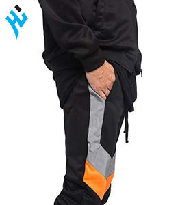 Traje estampado de alta calidad con logotipo personalizado para hombre, chaqueta cortavientos de EE. UU., cintura con cordón, pantalones de chándal, conjunto de chándal - Product Image 3