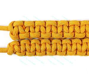 Cordón de hombro ceremonial de diseño personalizado 100% nailon con alambre de lingotes trenzados de oro - Product Image 2