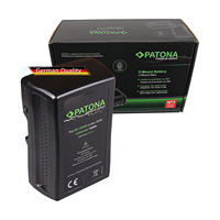 PATONA Premium Batterie V-mount pour BP190WS, DSR 250P, 600P, 650P, 652P : 190,1Wh, 13200mAh 14,4