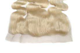 Blond 613 fermeture frontale 20 pouces vierge Remy cheveux humains doux indien wefted vagues élégant Style de vague - Product Image 5