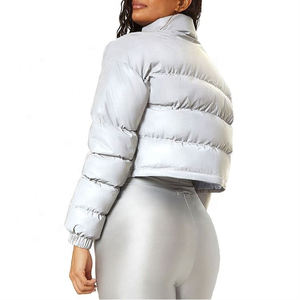 OEM <b>Top</b> Quality Red custom Puffer jacket / Puffy jacket / Quilted padded Jacket, <b>Bubble</b> jacket - Product Image 3