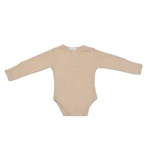 100% Organic Cotton Onesie Long Sleeve Baby Bodysuit Zipper Button Cute Style 0-3 Months GOTS Oeko-Tex Certified Soft Rib Fabric - Product Image 1