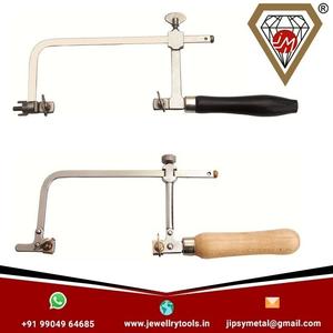 Cadre de scie bijoutiers ajustables de style allemand, scie vintage - Product Image 4