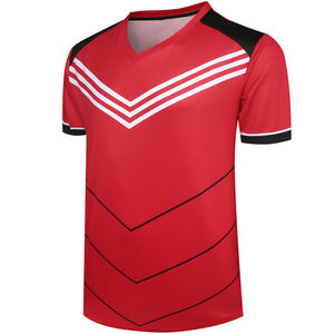 T-shirt homme à coupe étroite, vêtement de gymnastique, décontracté, vente en gros - Product Image 1