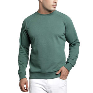 Crewneck เสื้อวอร์มแบบเรียบง่ายสำหรับผู้ชาย,เสื้อสวมหัวลำลองแบบไม่มีฮู้ดปรับแต่งได้ - Product Image 1