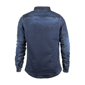 Hot Selling AA Aramid Lining <b>Denim</b> <b>Jacket</b> for Men Fashionable Collared Style Shirts with Prime Protection - Product Image 4