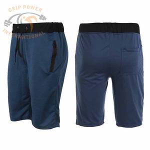 กางเกงขาสั้นออกกำลังกายผู้ชายใส่สบาย ระบายอากาศได้ดี ลายเรียบ ผ้าขนสัตว์ ความยาวระดับเข่า เอวกลาง มีเชือกผูก - Product Image 5