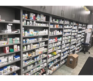 Gabinete de <span class=keywords><strong>Farmacia</strong></span> para Hospital Personalizado NICOCABINET, Madera Contrachapada Impermeable de 18 mm, Diseño Minimalista, Cajones de Extensión Completa con Cierre Suave - Product Image 1