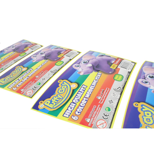 Papier d'art d'autocollant d'étiquette d'impression de CMYK ou papier de synthèse avec la stratification de film de lustre - Product Image 1