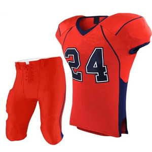 Uniforme de Fútbol Americano Personalizado con Sublimación, 100% Poliéster, Transpirable y de Secado Rápido para Hombre, para Todas las Temporadas - Product Image 1