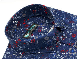 Camisas estampadas de la mejor calidad, venta al por mayor, de manga larga, hechas en Turquía, nuevo diseño personalizado - Product Image 2