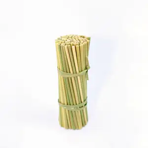 Wholesales organic drink straw grey sedge food grass straw with case