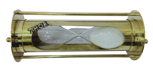 Temporizador de arena náutico moderno para oficina en casa, 3 minutos, latón pulido, temporizador de escritorio para estudiantes, regalo coleccionable decorativo - Product Image 6