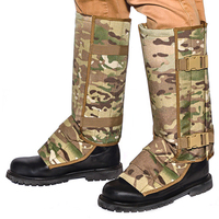 Guêtres de chaussures légères et imperméables, coupe-vent, personnalisées, pour escalade, chasse, randonnée