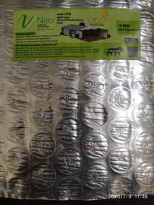 Itop — rouleau d'isolation thermique, de 4mm à 20mm d'épaisseur, à bulles, en feuille d'aluminium grise des deux côtés - Product Image 2