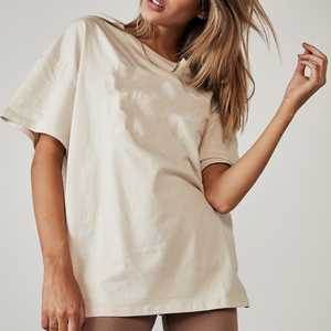 Camiseta OEM con cuello redondo para amantes de los jeans elegantes, nuevo estilo popular, 100% algodón puro, camiseta para mujer - Product Image 5