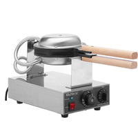 Gaufrier à bulles électrique w, Machine à gaufres de Super qualité avec minuterie et contrôle de la température, vente en gros