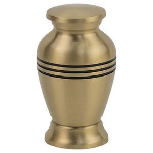 Urne moderne en métal de style américain Conception unique pour la crémation adulte Taille et forme personnalisées Fournitures funéraires - Product Image 6