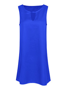 도매 여성 캐주얼 드레스 Boho 여름 해변 파티 칵테일 민소매 탑스 느슨한 캐주얼 일반 수량 코튼 - Product Image 5