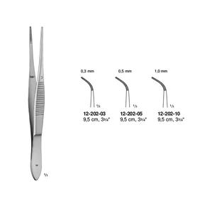 Juego de instrumentos manuales de pinzas de disección de acero inoxidable delicado - Product Image 5
