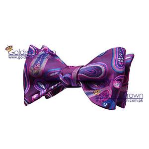 Conjunto de Corbata de Moño y Pañuelo de Bolsillo para Hombre, Diseño Floral Paisley, Jacquard, Mezcla de Seda, Pre-atada, Secado Rápido, para Ceremonias/Reuniones |   Corbatas GC - Product Image 3