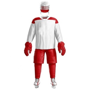 Uniforme de Hockey sobre hielo para hombre, uniforme de poliéster 100% personalizado, ropa deportiva - Product Image 1