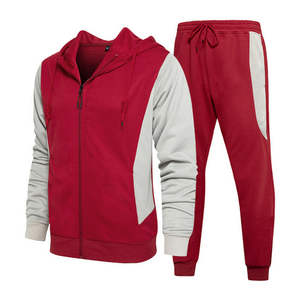 En gros Ajusté Survêtement 2 Pièces Personnalisé Unisexe Sport Jogging Costumes - Product Image 6