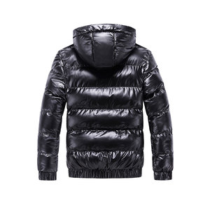 Chaqueta Casual de Invierno con Cuello Alto, Estilo Burbuja, de Mezclilla, Ligera y Acolchada, de Alta Calidad, Servicio OEM, Poliéster/Algodón - Product Image 2