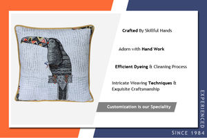 Latest Stylish Design Geometric Pattern Cushions <b>Pillow</b> Custom Size Portable World-Wide Selling Cheap Price India Origin Dealer - Product Image 3