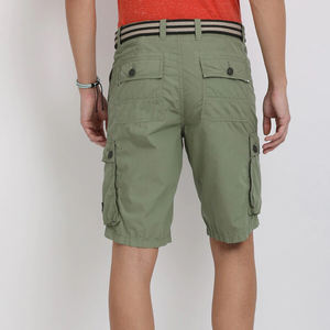 2025 pantalones Cargo para hombres de talla grande seis bolsillos pantalones cortos al aire libre estilo suelto verano corto para hombres - Product Image 4